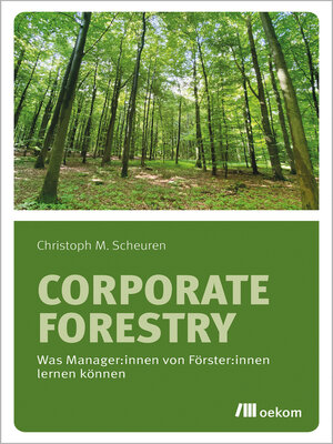 cover image of Corporate Forestry